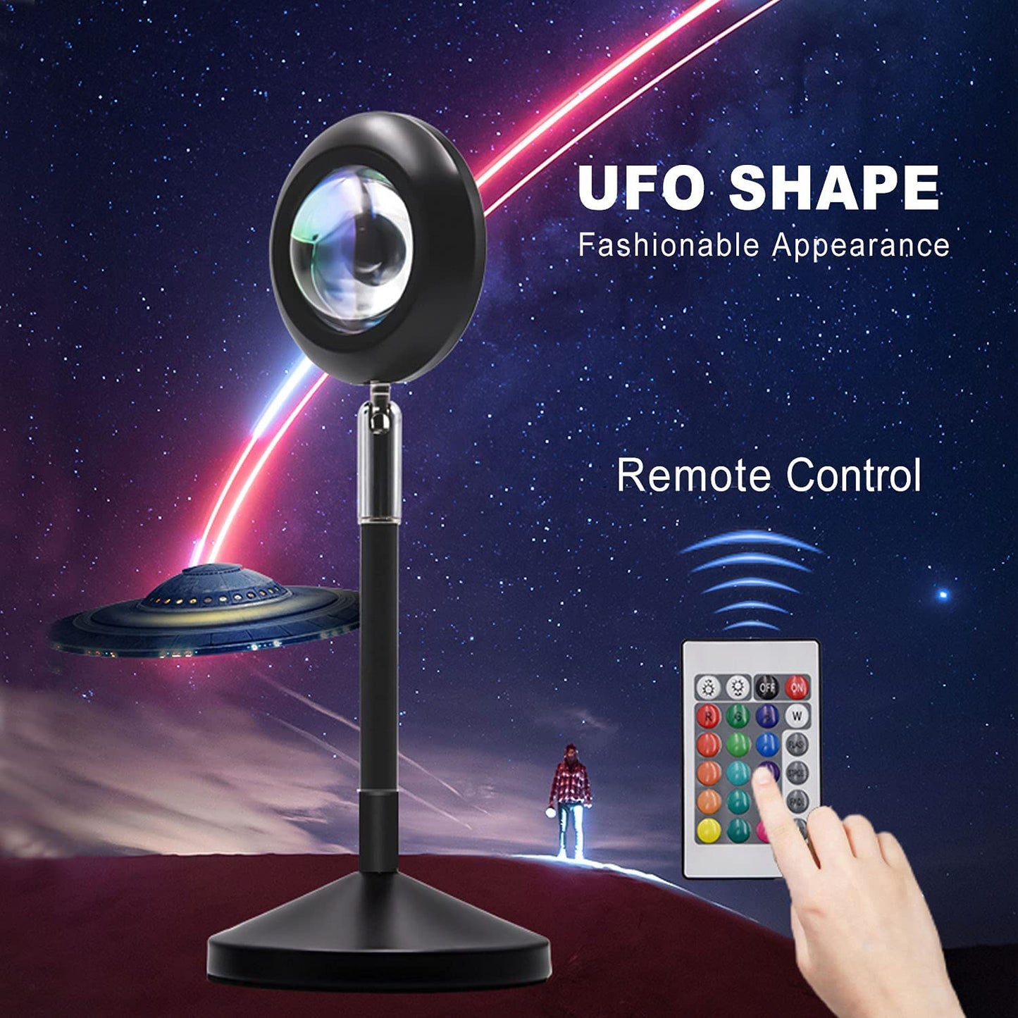 SunsetAura™ 16-Color Ambient Lamp